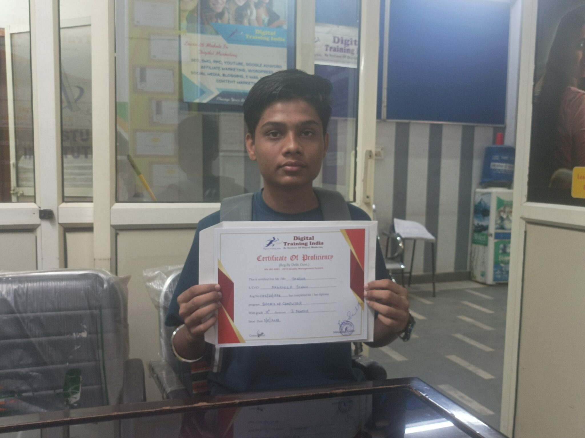 Digital Training India Student Certification