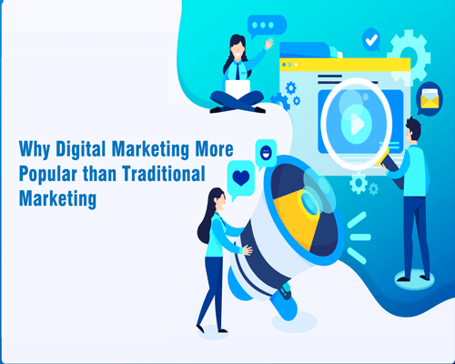 Why Digital Marketing More Popular than Traditional Marketing